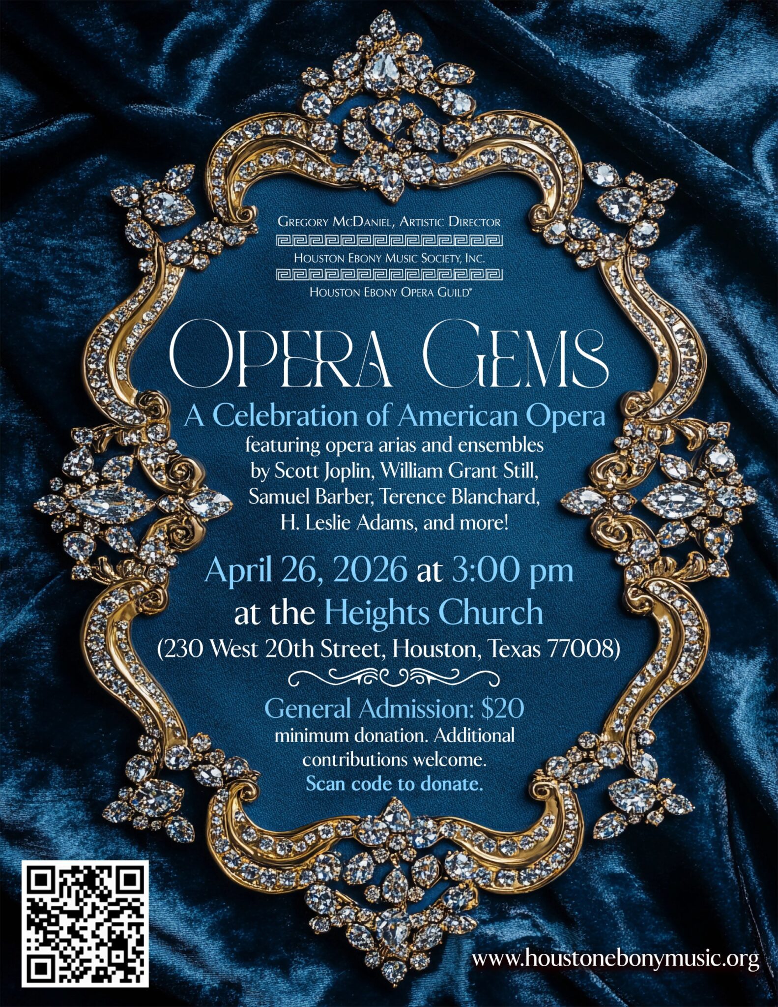 Opera Gems: A Celebration of American Opera - Houston Ebony Opera